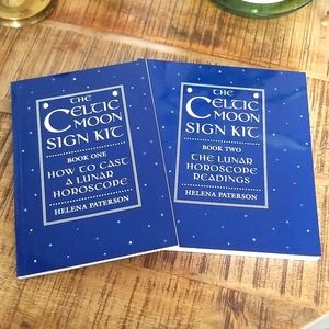 🌙 The Celtic Moon Sign Kit Book 1 & 2 By Helena Paterson 🌙